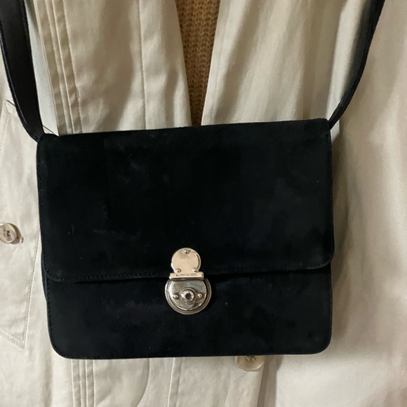Ralph Lauren velvet vintage crossbody - Picture 1 of 6